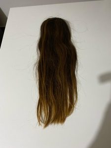 Rabo de cabelo humano brasileiro, tm 50 cm Usado (Segunda mão) Loja dos Cabelos: Peruca Cabelo Natural, Extensões, Cosméticos e Beleza Loja de