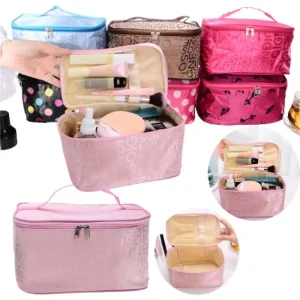 Bolsa de Maquiagem de Alta Capacidade Organizador Impermeável Loja dos Cabelos: Peruca Cabelo Natural, Extensões, Cosméticos e Beleza