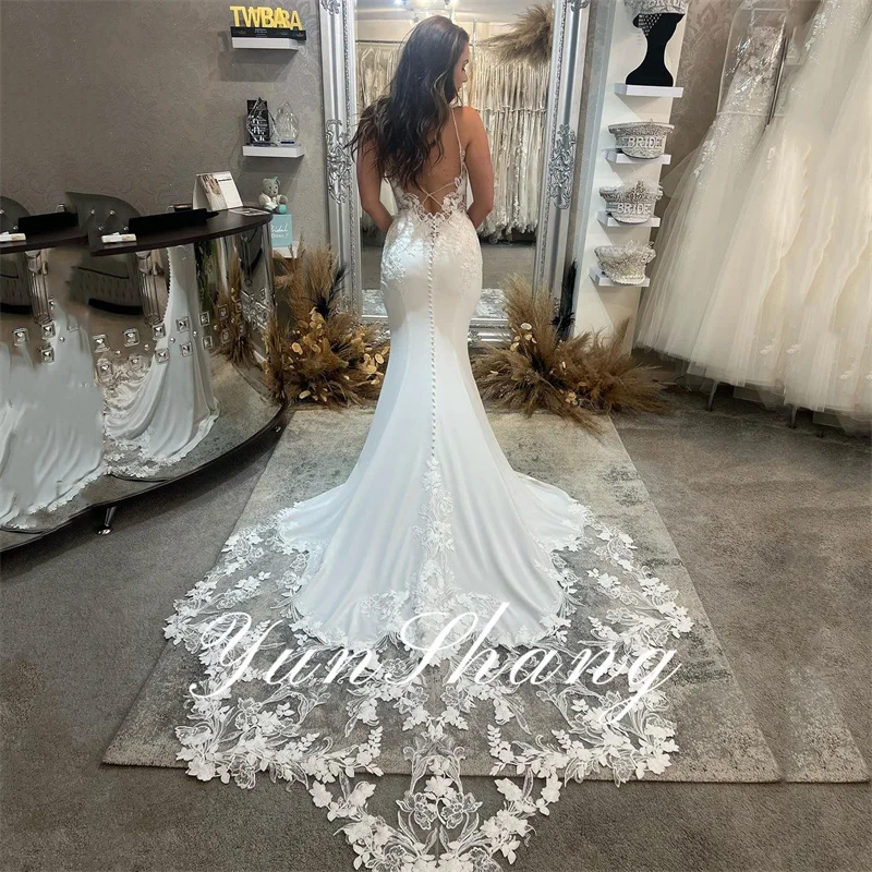 Yunshang-vestidos-de-noiva-abertos-para-mulheres-vestido-longo-de-sereia-querida-vestido-de-noiva-luxuoso-1