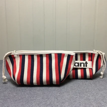Bolsa de Maquilhagem Canvas para Mulheres: Organize com Estilo! Loja dos Cabelos: Peruca Cabelo Natural, Extensões, Cosméticos e Beleza
