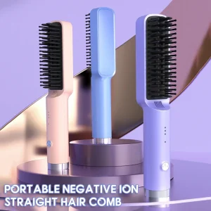 Pente Alisador Rápido para Mulheres, Chapinha Durável, Ferramenta de Estilização Loja dos Cabelos: Peruca Cabelo Natural, Extensões, Cosméticos