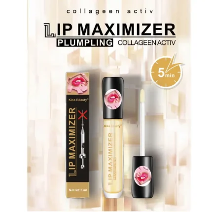 Cosméticos e outros produtos de beleza Gloss Labial Hidratante Volumizador Longa Duração para Lábios Cheios e Sexy | Loja dos Cabelos