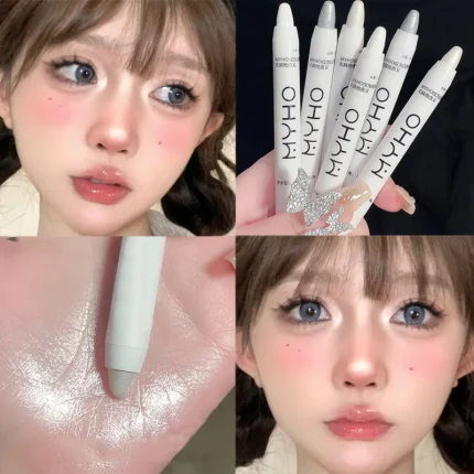 Caneta Coreana de Sombra de Olho Glitter Profissional, Maquiagem Quente Loja dos Cabelos: Peruca Cabelo Natural, Extensões, Cosméticos e Beleza