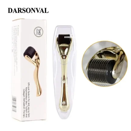 Cosméticos e outros produtos de beleza Derma Roller Darsonval – Microagulhas de Titânio, DRS 540, Cuidados com a Pele e Tratamento Corporal | Loja dos Cabelos