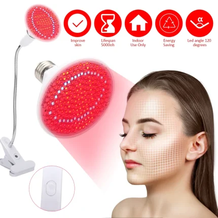 Cosméticos e outros produtos de beleza Máscara Facial de Terapia de Fótons com Luz Vermelha – Rejuvenescimento da Pele | Loja dos Cabelos