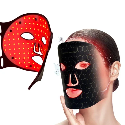 Cosméticos e outros produtos de beleza Máscara Facial LED Recarregável – Terapia de Fótons, 7 Cores, Rejuvenescimento e Clareamento da Pele | Loja dos Cabelos