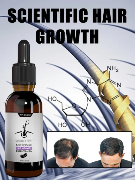 Cosméticos e outros produtos de beleza Essência de Crescimento Capilar com Adenosina | Loja dos Cabelos