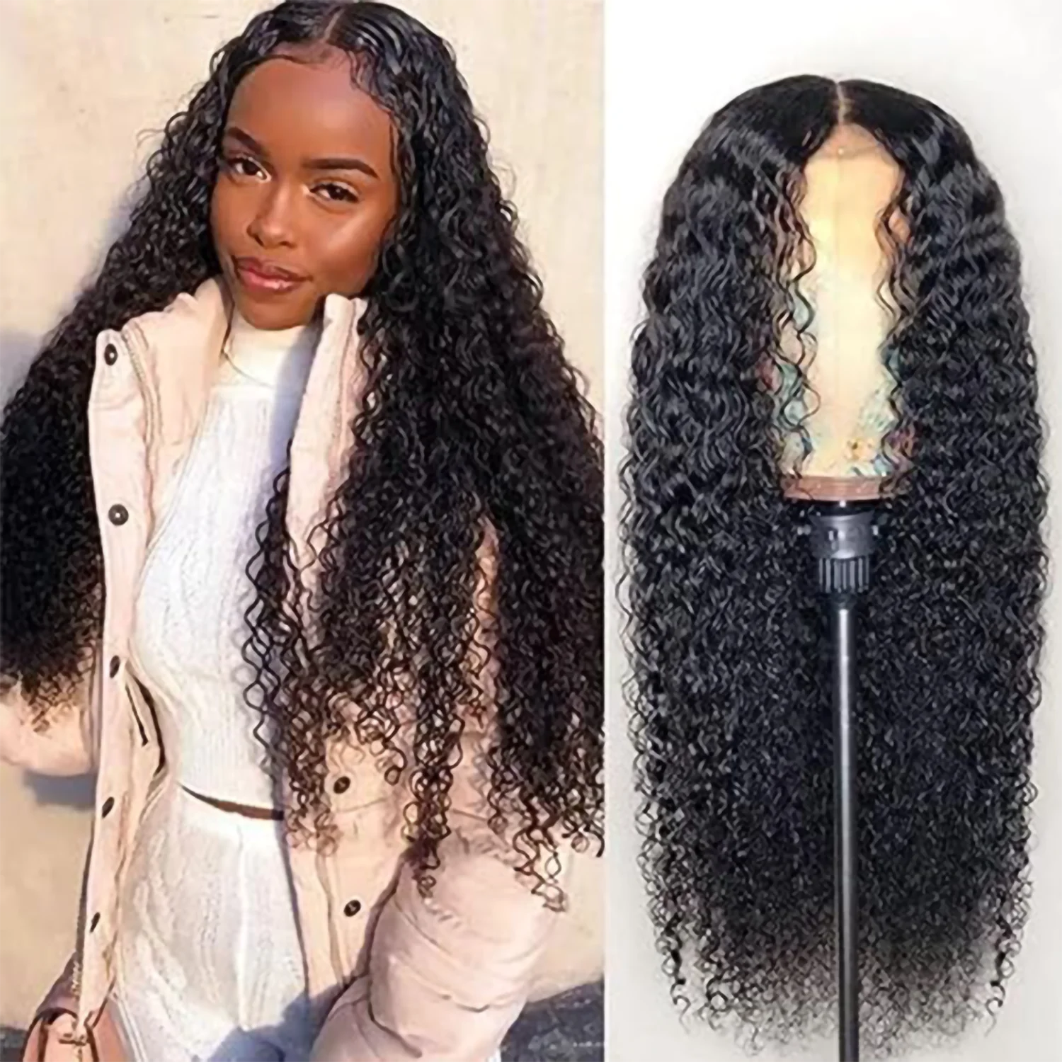 kf-Sfb6b430d1b0149b28c03b103e9571380B-Onda-Longa-Onda-Profunda-Sint-tica-Perucas-Encaracoladas-para-Mulheres-Negras-Cor-Natural-Adequado-Para-Uso