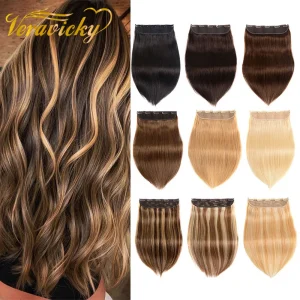 Extensões de cabelo Natural Extensão de Cabelo Humano Europeu Remy – Grampos Loiras (Tic Tac), 1 Parte, 18″ a 24″, 150g – 200g | Loja dos Cabelos