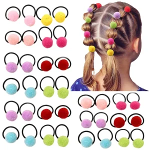 Bolsas e acessórios Bandas de Cabelo com Design de Animais para Meninas – Anéis de Borracha para Cabelos de Bebê, Acessórios Infantis, 16 Peças | Loja dos Cabelos