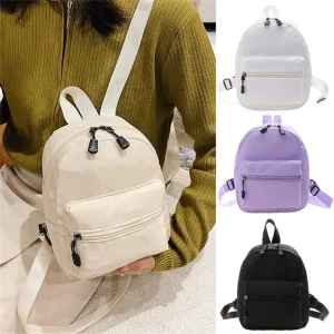 Bolsas e acessórios Mini Mochila Feminina Estilo Coreano, Pequena para Viagem, Escola e Uso Diário | Loja dos Cabelos