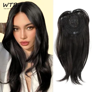 Perucas Peruca Sintética com Presilha 360° e Topper de Cabelo para Mulheres | Loja dos Cabelos