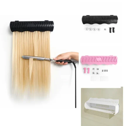 Cosméticos e outros produtos de beleza Suporte para Extensões de Cabelo e Perucas – Display e Armazenamento para Barbeiros e Salões | Loja dos Cabelos