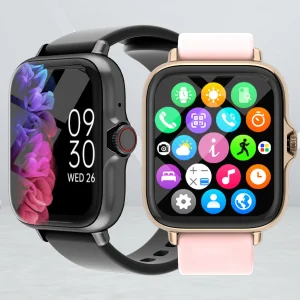 Bolsas e acessórios Relógio Inteligente 1.83” à Prova d’Água: Mensagens, Chamadas, Monitoramento do Sono, Pedômetro e Alertas para iPhone e Android | Loja dos Cabelos