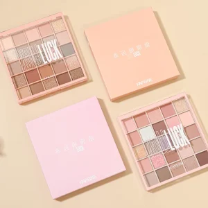 Cosméticos e outros produtos de beleza Paleta de Sombras com 25 Cores — Acabamento Matte e Perolado, Tons Modernos e Sofisticados 2024 🌟 | Loja dos Cabelos