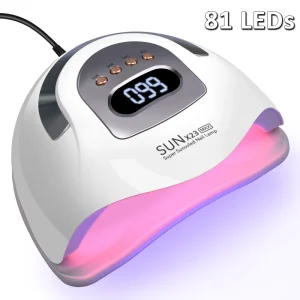 Cosméticos e outros produtos de beleza Secador de Unhas Profissional LED UV para Gel com Sensor Inteligente | Loja dos Cabelos