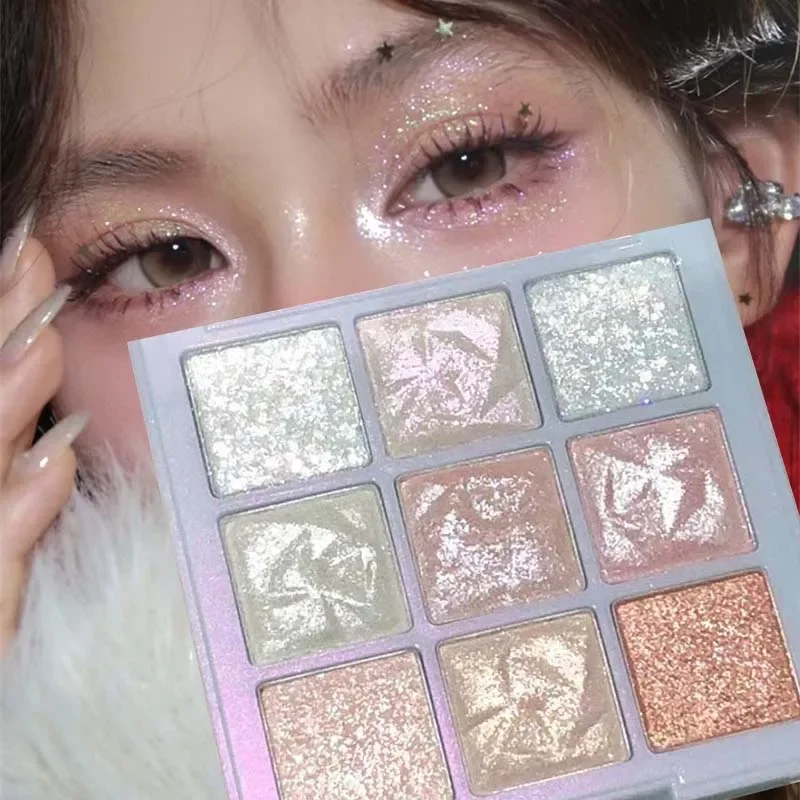 Comprar Cosméticos e outros produtos de beleza Paleta de Sombras Glitter e Matte — Efeito Floco de Neve, Tons Frios e Perolados para Olhos Encantadores, 9 Cores na Loja dos Cabelos – Entrega Rápida! Cosméticos e outros produtos de beleza Paleta de Sombras Glitter e Matte — Efeito Floco de Neve, Tons Frios e Perolados para Olhos Encantadores, 9 Cores | Loja dos Cabelos