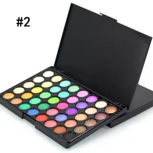 Cosméticos e outros produtos de beleza Paleta de Sombras Ultimate 40 Cores – Matte e Shimmer, Tons Terrosos, Maquiagem Duradoura e à Prova de Manchas – Cosméticos Coreanos | Loja dos Cabelos