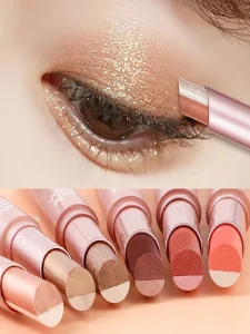 Cosméticos e outros produtos de beleza Lápis Sombra Bicolor | Efeito Gradiente | À Prova d’Água e Suor | Longa Duração | Loja dos Cabelos