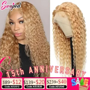 Perucas Peruca de Renda Completa HD 200% Densidade – Cabelo Humano Remy, Frontal 13×4 e 13×6, Castanho Claro (#27), Sem Cola | Loja dos Cabelos
