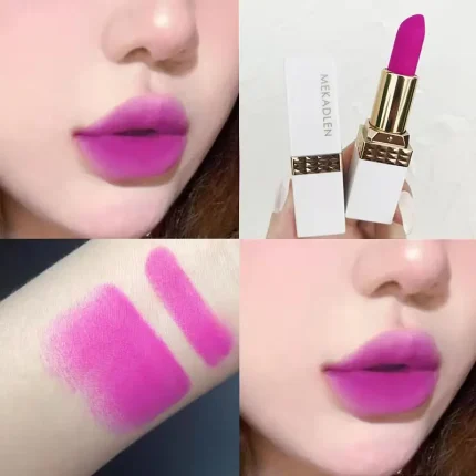 Cosméticos e outros produtos de beleza Batom Lavanda Roxo, Rosa Vermelha e Uva – Maquiagem de Longa Duração | Loja dos Cabelos