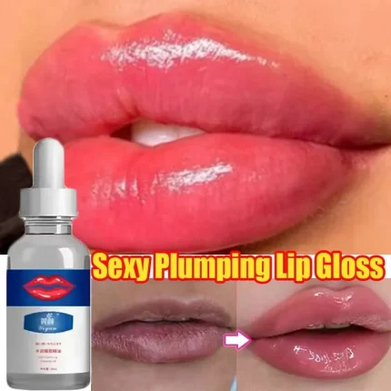 Cosméticos e outros produtos de beleza Sérum para Aumento de Volume Labial – Hidratante e Redutor de Linhas Finas para Lábios | Loja dos Cabelos