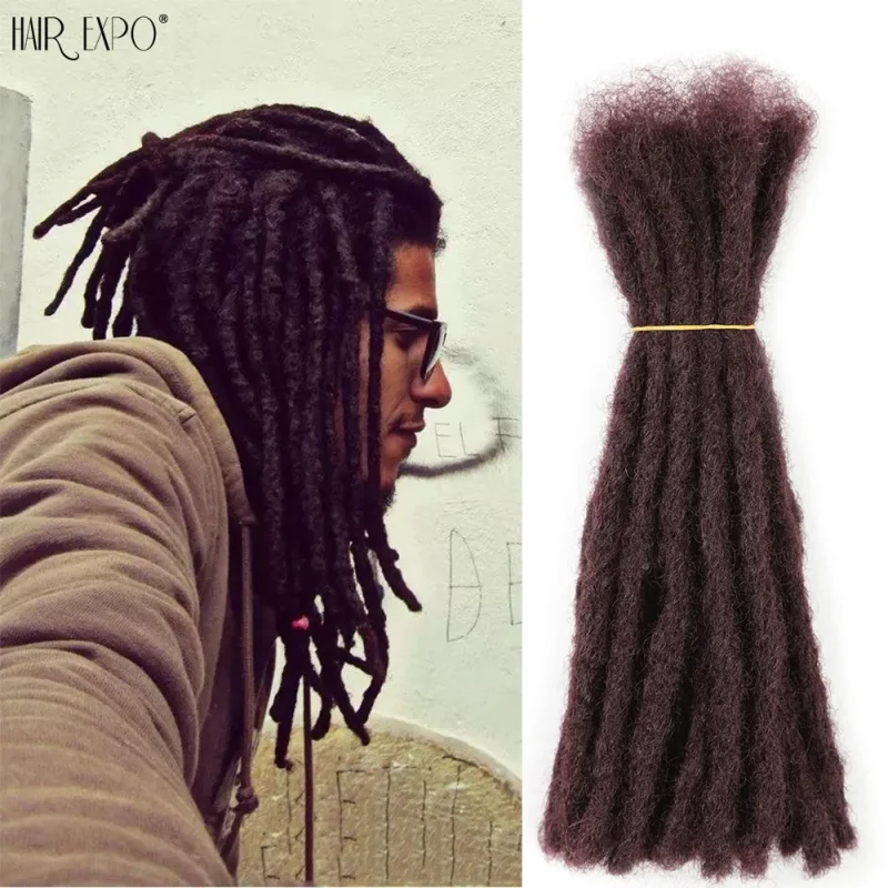 Perucas Compre Peruca de Dreadlocks Sintéticos Feitos à Mão Cor Pura | Loja dos Cabelos