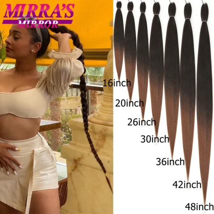 Extensões de cabelo Sintético Compre Extensão de Cabelo Sintético Pré-Esticado para Trança | Loja dos Cabelos