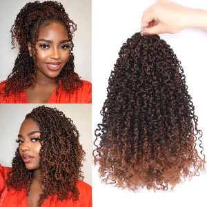 Extensões de cabelo Sintético Compre Extensões de Cabelo Sintético em Crochê Boêmio com | Loja dos Cabelos