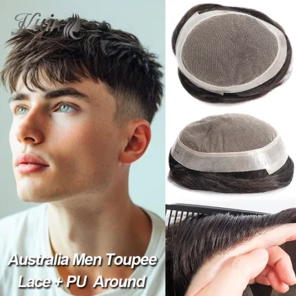 Perucas Compre Prótese Capilar Masculina de Cabelo Humano 100%, Base | Loja dos Cabelos