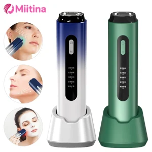 Cosméticos e outros produtos de beleza Aparelho de Microcorrentes e Radiofrequência para o Rosto – Limpeza de Pele, Lifting Facial e Rejuvenescimento | Loja dos Cabelos