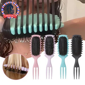 Cosméticos e outros produtos de beleza Escova Modeladora para Cabelos Cacheados – Define Cachos, Desembaraça e Dá Volume em Cabelos Molhados e Secos | Loja dos Cabelos