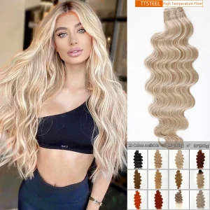 Extensões de cabelo Sintético Compre Extensões de Cabelo Sintético Ondulado Bio Wave – Our | Loja dos Cabelos