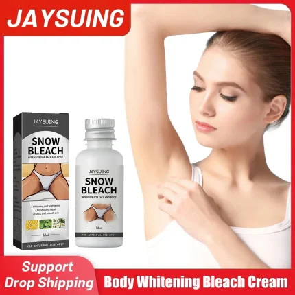 Cosméticos e outros produtos de beleza Compre Creme Clareador Corporal 30ml para Axilas, Joelhos, | Loja dos Cabelos