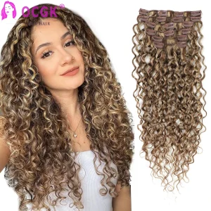 Extensões de cabelo Natural Compre Extensões de Cabelo Humano Ondulado Castanho com Luze | Loja dos Cabelos