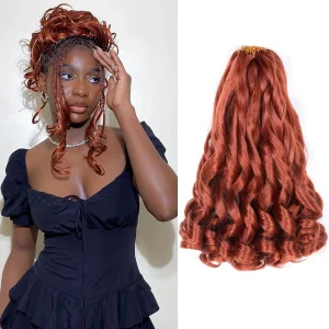 Extensões de cabelo Sintético Compre Trança Sintética Encaracolada Francesa 14” Pré-Estica | Loja dos Cabelos