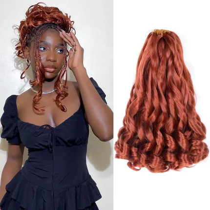 Extensões de cabelo Sintético Compre Trança Sintética Encaracolada Francesa 14” Pré-Estica | Loja dos Cabelos