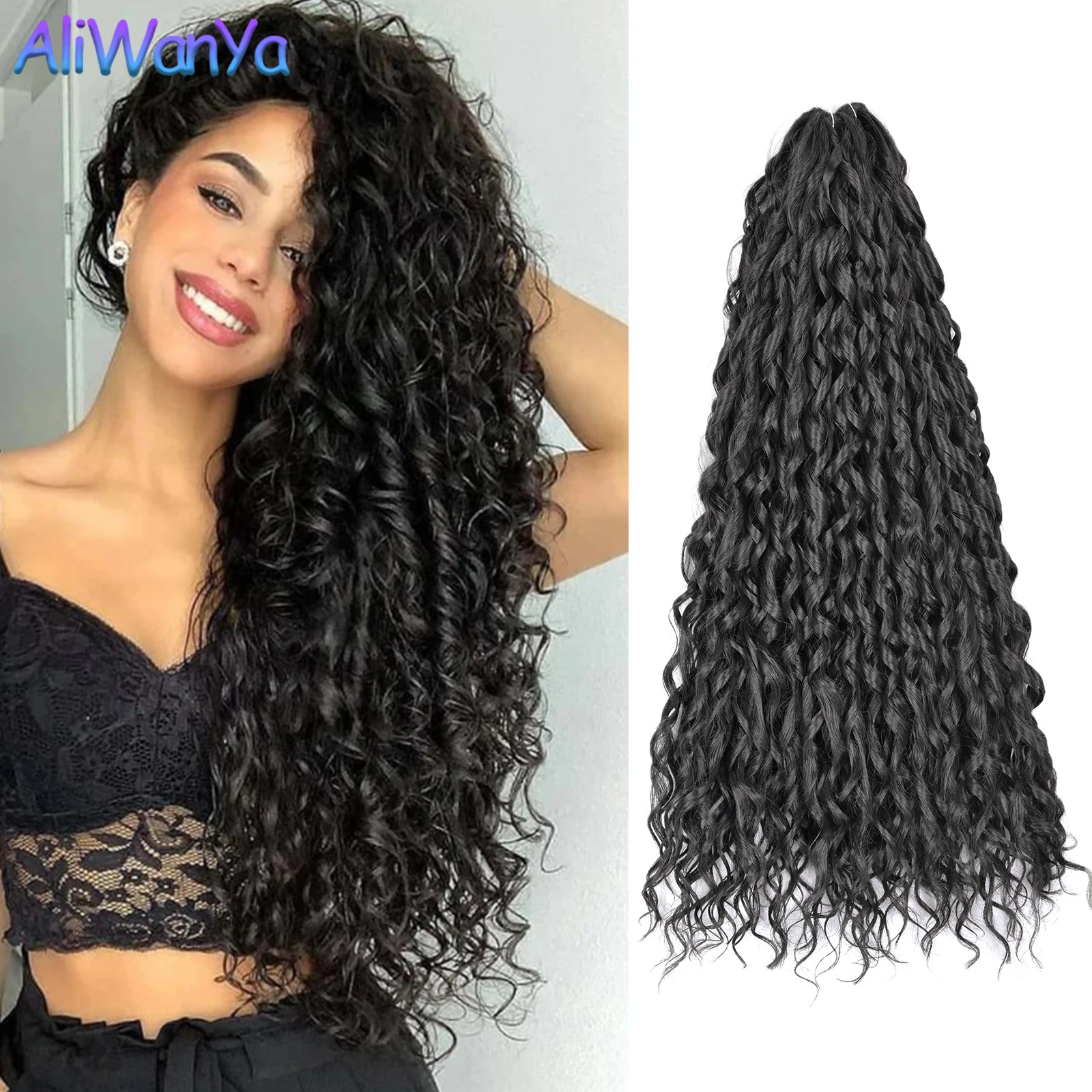 Comprar Extensões de cabelo Sintético Compre Cabelo de Crochê Sintético 22” Onda Profunda – Fibra na Loja dos Cabelos – Entrega Rápida! Extensões de cabelo Sintético Compre Cabelo de Crochê Sintético 22” Onda Profunda – Fibra | Loja dos Cabelos