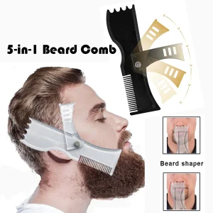 Cosméticos e outros produtos de beleza Compre Modelador de Barba 5 em 1 para Homens – Pente Ajustáv | Loja dos Cabelos