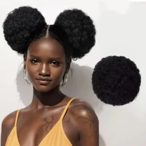 Rabo de Cavalo Compre Rabo de Cavalo Afro Encaracolado Curto Sintético com | Loja dos Cabelos