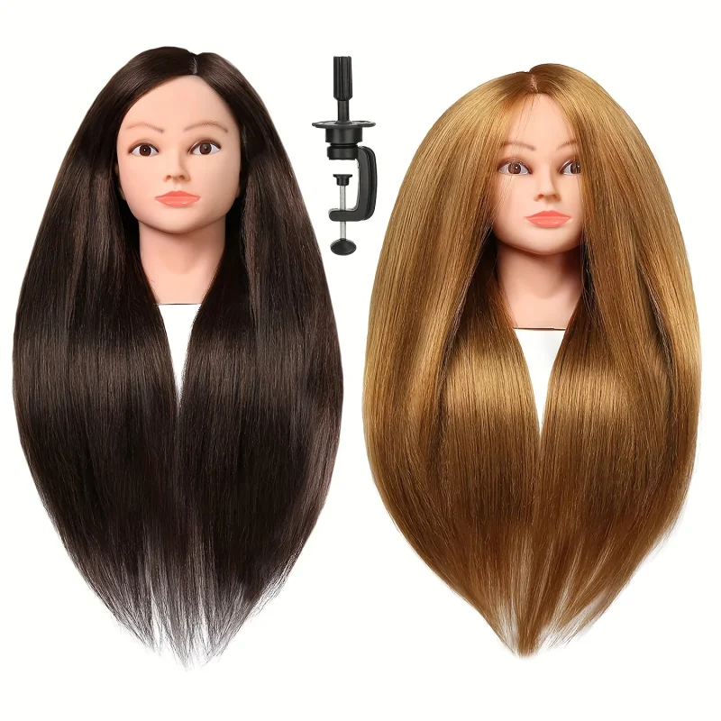 Cosméticos e outros produtos de beleza Compre Cabeça de Manequim com 80% Cabelo Humano para Treinam | Loja dos Cabelos