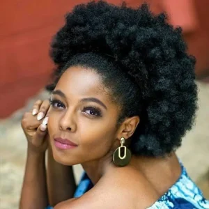 Rabo de Cavalo Compre Rabo de Cavalo Afro Puff Grande 10 Polegadas – Extens | Loja dos Cabelos