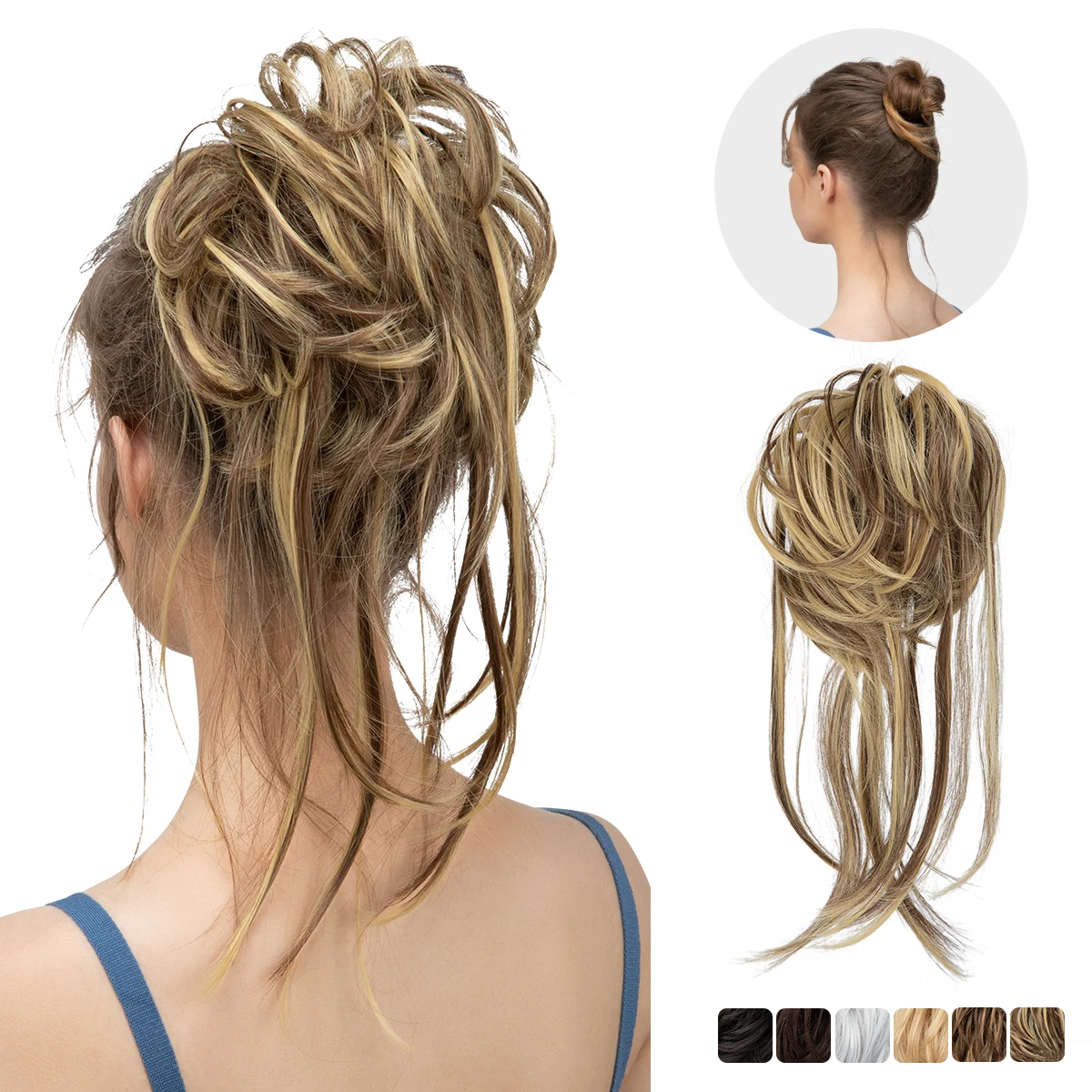 Comprar Extensões de cabelo Sintético Compre Coque Bagunçado Sintético com Elástico – Aplique de C na Loja dos Cabelos – Entrega Rápida! Extensões de cabelo Sintético Compre Coque Bagunçado Sintético com Elástico – Aplique de C | Loja dos Cabelos