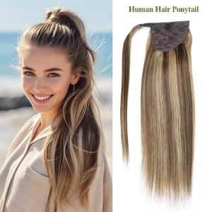 Rabo de Cavalo Compre Rabo de Cavalo com Extensão de Cabelo Humano Liso – | Loja dos Cabelos