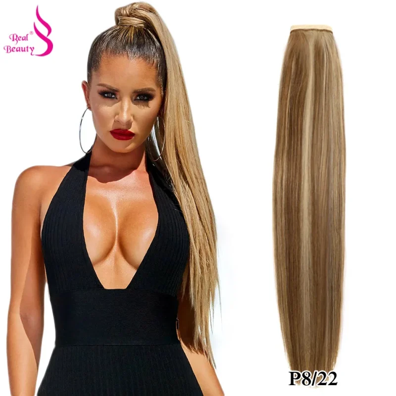 Rabo de Cavalo Compre Aplique de Rabo de Cavalo Liso com Cabelo Humano Natu | Loja dos Cabelos