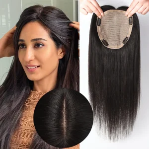 Perucas Compre Topper Feminino de Cabelo Humano Virgem Preto Natural | Loja dos Cabelos