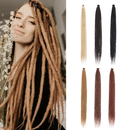 Extensões de cabelo Sintético Compre Extensões de Dreadlock Sintéticas Ombre – 10 Unidades | Loja dos Cabelos