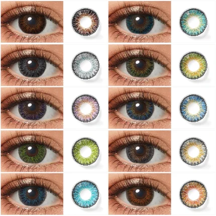 Cosméticos e outros produtos de beleza Compre Lentes de Contato Coloridas Magister 3 Tons para Olho | Loja dos Cabelos