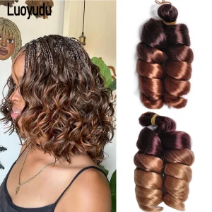Extensões de cabelo Sintético Compre Extensão de Cabelo Sintético para Trança Encaracolada | Loja dos Cabelos