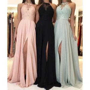 Vestidos de Cerimónia Compre Vestido Longo de Festa Feminino 2024 – Elegante, Sexy | Loja dos Cabelos